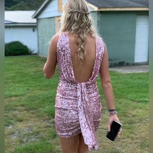 Nicole Bakti style 6964. Rose in color